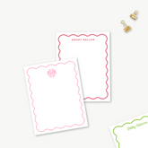 monogram notepad, personalized notepad, custom notepad, monogram stationery, personalized stationery, custom stationery, custom gift, personalized gift